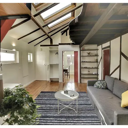 Apartment Charming Top Floor River View, Historic Center